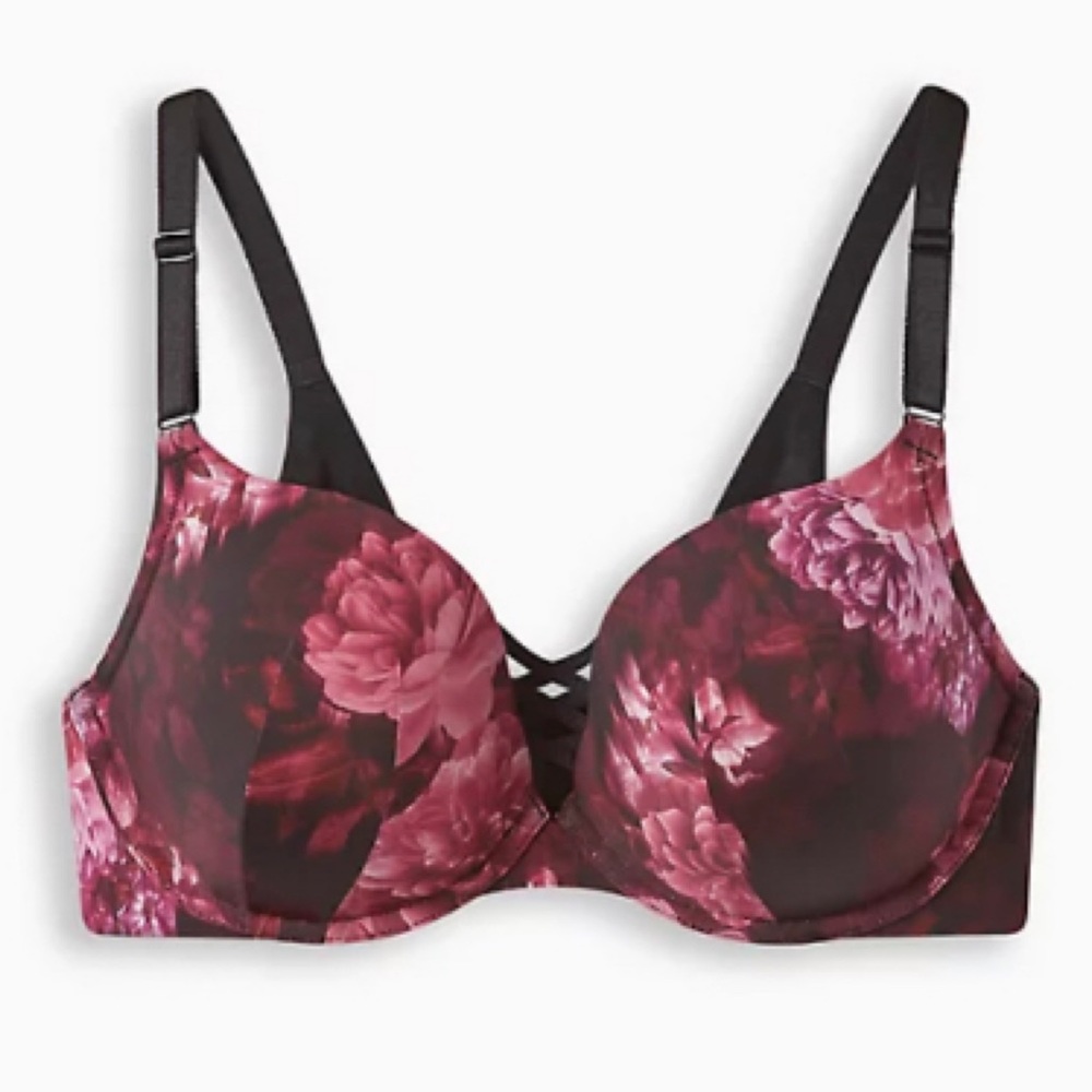 🆕 XO Plunge Smooth 360° Back Smoothing™ Bra 42DD NWT Torrid New! 42E
